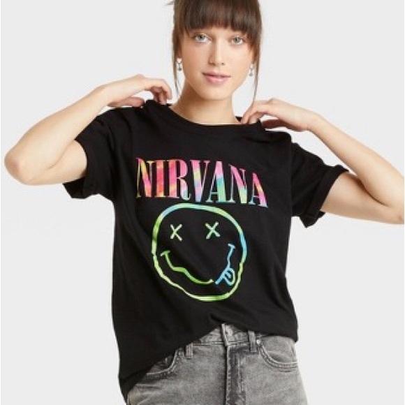 Nirvana Colorful Soft Graphic Tee - Picture 4 of 4